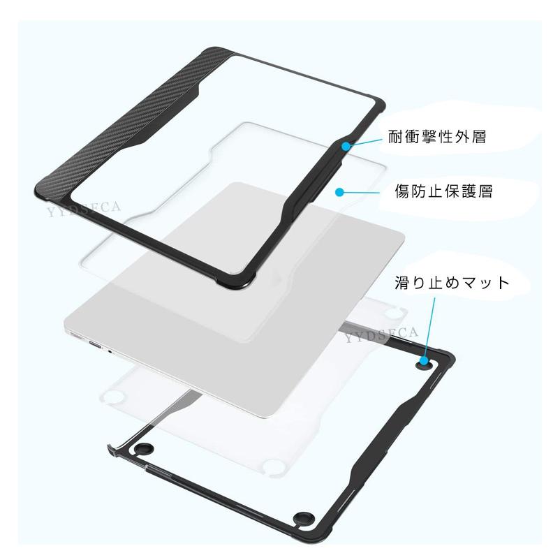 MacBook マックブック ネオ 13型 2026モデル用のケース クリア 透明
