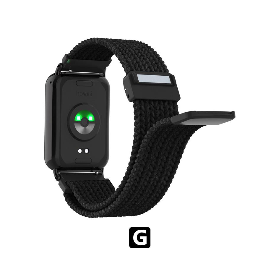 Xiaomi Smart Band 8 Pro Redmi Watch 4 交換 時計バンド オシャレな  ナイロン素材 替えベルト 簡単装着 磁気吸着 調節可能 腕時計バンド 交換ベルト｜coco-fit2018｜24
