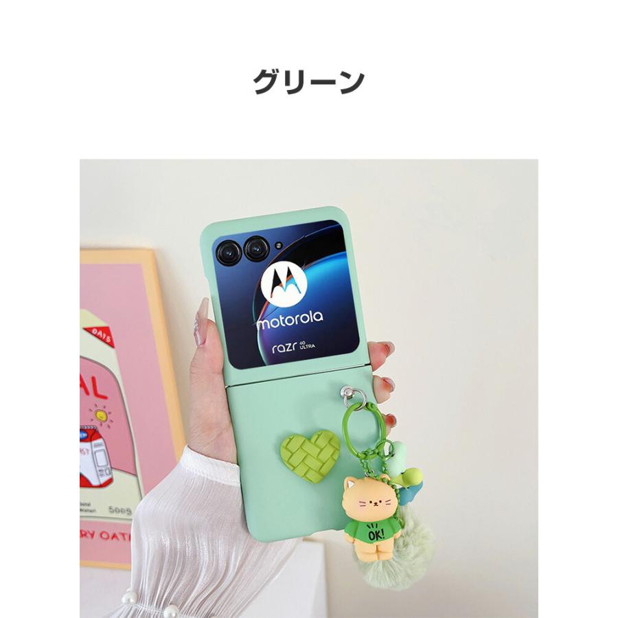 モトローラ レーザー 40/40s 用の背面レザー調 持ちやすい 折りたたみ