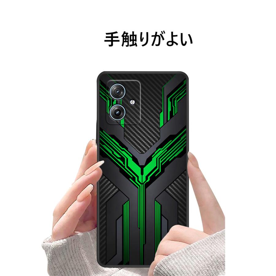 Motorola moto g64 5G g64y 5G用のTPU素材 人気 高級感があふれ 背面