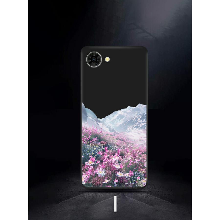 nubia S2 A504ZT ブラック 本体 nubia ZTE nubia S2 A504ZT nubia S2R Z6305R ケース ブラック TPU素材