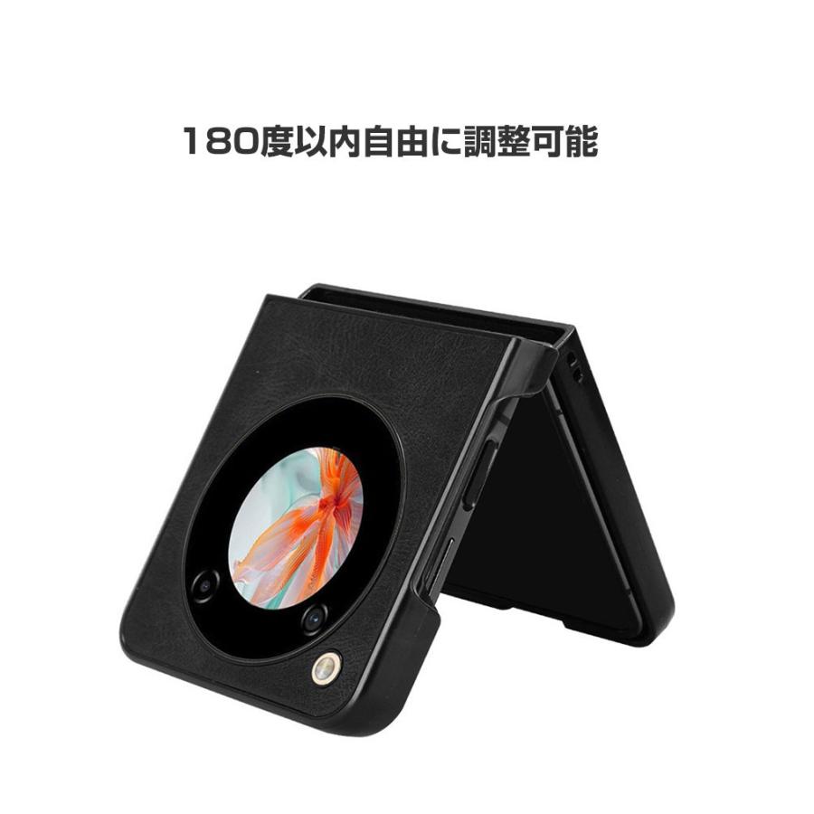 ZTE Nubia Flip 5G Libero ケース 耐衝撃 カバー 折りたたみ型 傷や
