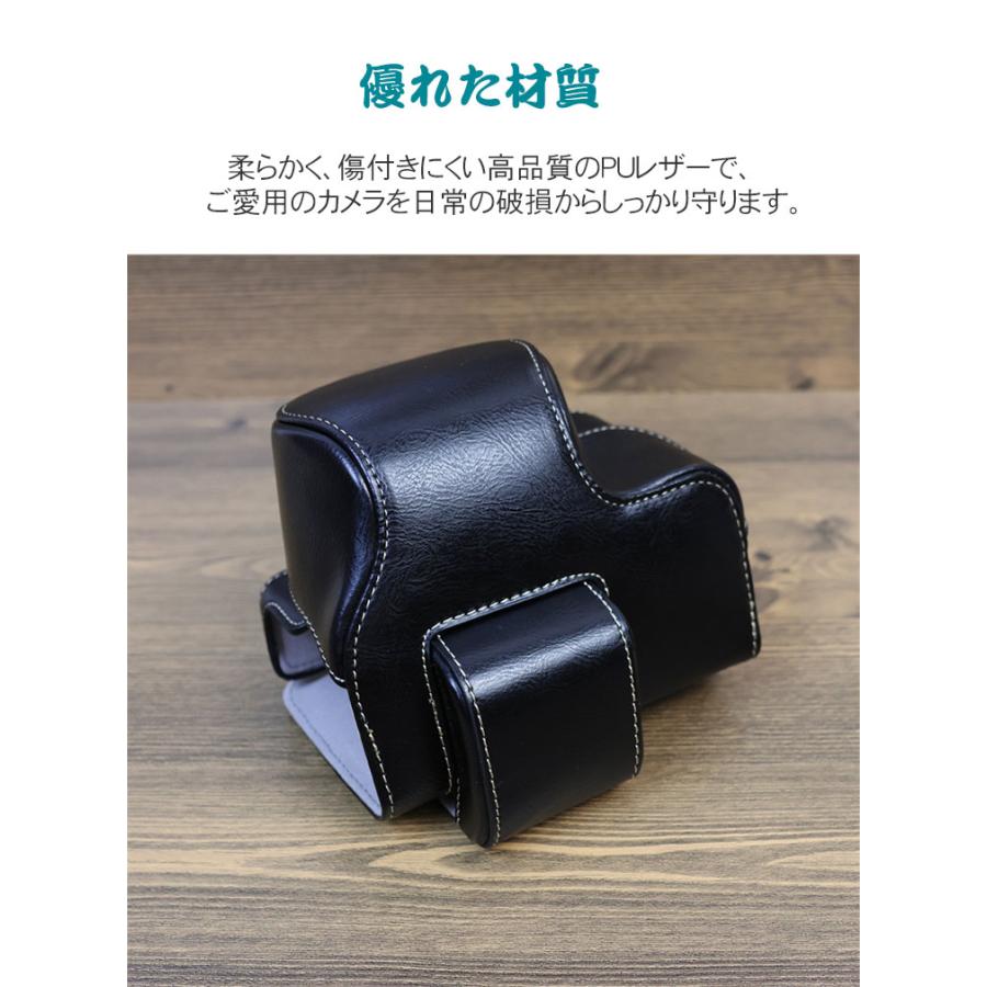 本革 新品 カメラケース nikon z30/Z50用 本革 新品 カメラケース nikon z30/Z50用の通販 by yoshi's shop
