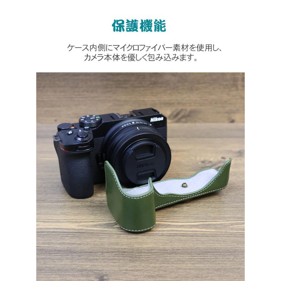 本革 新品 カメラケース nikon z30/Z50用 本革 新品 カメラケース nikon z30/Z50用の通販 by yoshi's shop