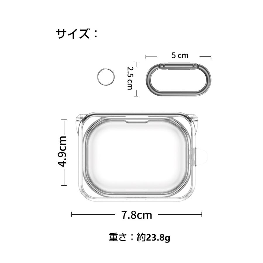 Nothing Ear (a) ケース 耐衝撃 カバー PC素材 CASE 落下防止
