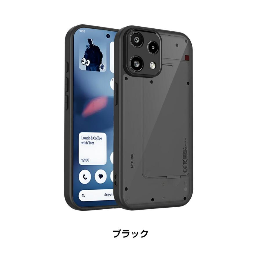 Nothing Nothing Phone (3a) Lite スマホ用のケース TPU+PC素材 人気