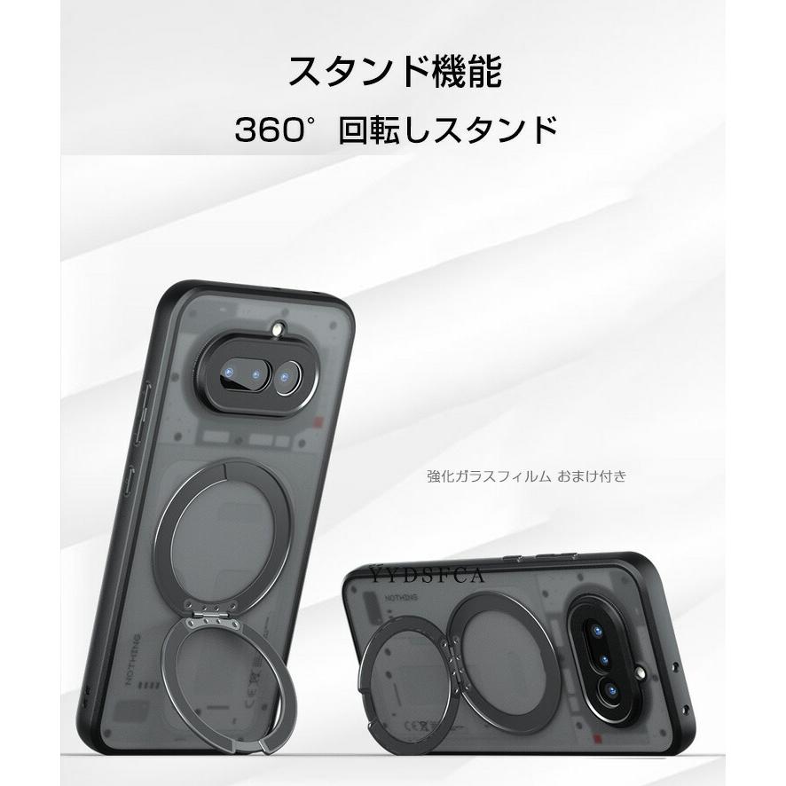 Nothing Nothing Phone (4a) ナッシング フォン (4a) フォン カバー 耐衝撃 マット ケース スタンド機能 持ち ...