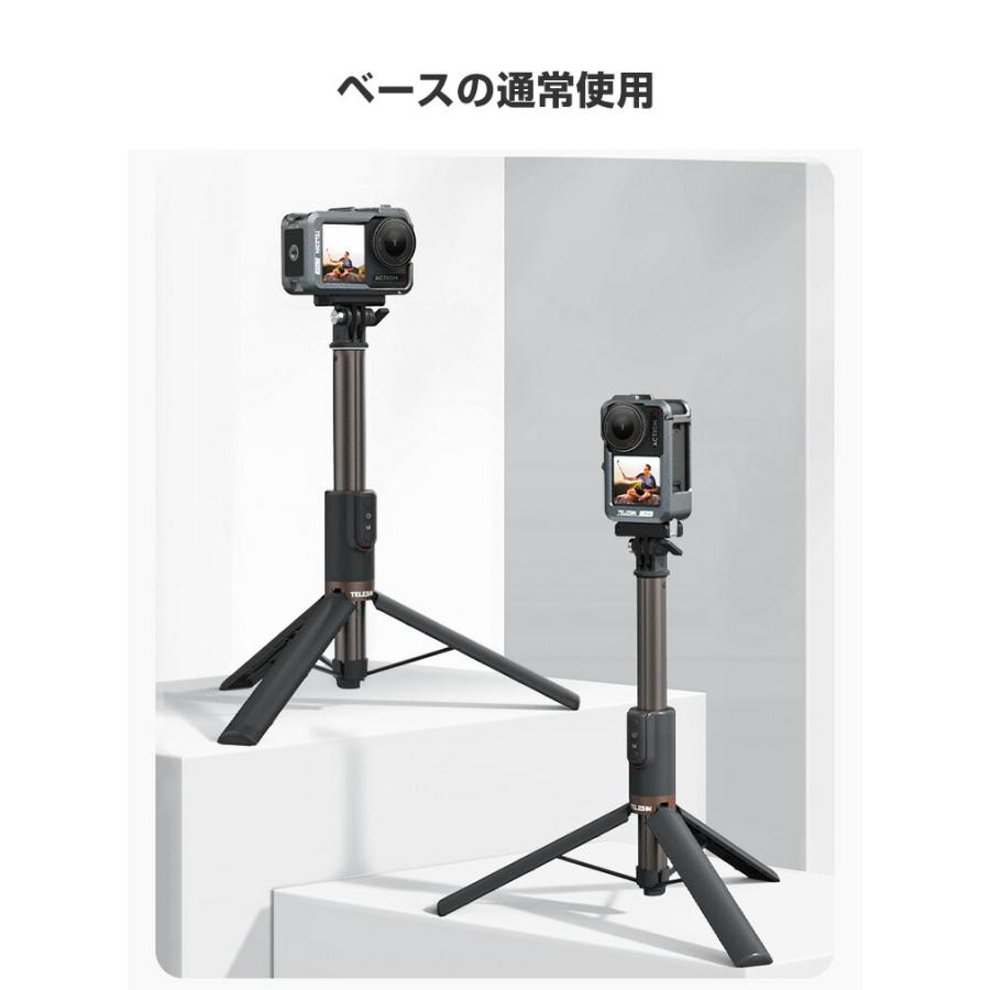 DJI osmo action3 action4専用 フレームケージケース アルミニウム action4 Vlog ケース カバー DJI用アクセサリー 固定撮影 簡単設置 両手を自由｜coco-fit2018｜06