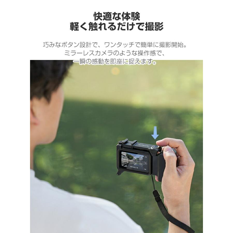 カメラアクセサリー アクションカメラフレームケース カメラ撮影アクセサリー(黒) DJI osmo action3 action4専用 フレームケージケース アルミニウム