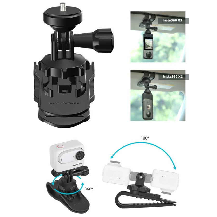 DJI DJI Osmo Nano カメラアクセサリー 360度回転アクセサリー サン