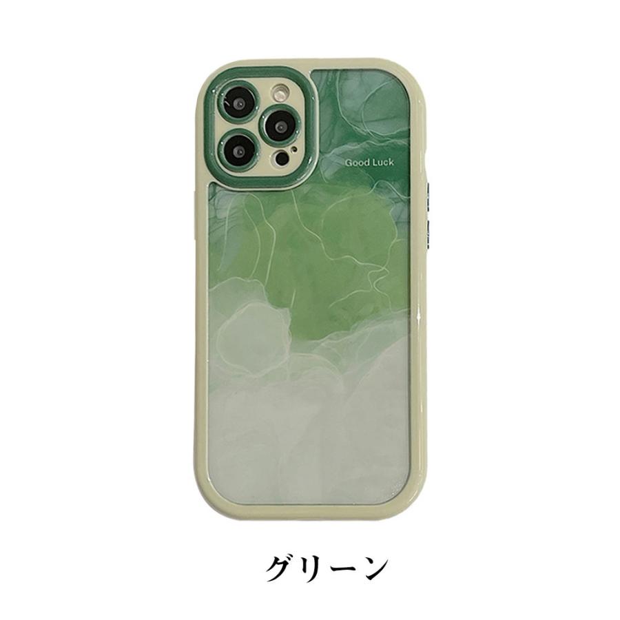 iPhone 14 Plus Pro ProMax ケース ぼかしの水墨画 レディース