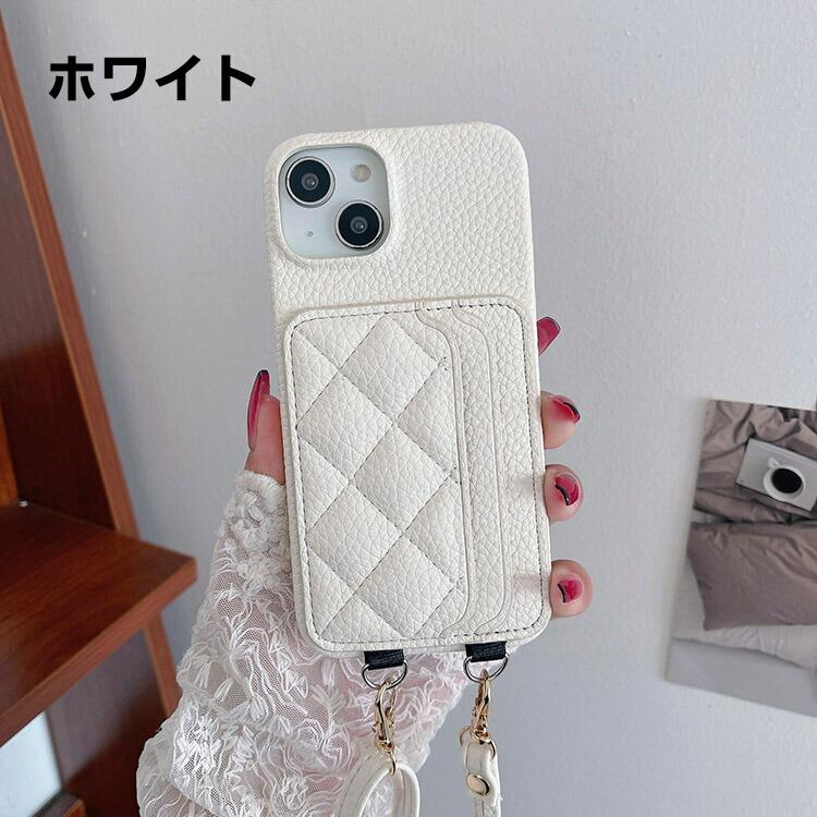 Apple iPhone 15 Plus Pro Maxケース 背面カバー カード収納