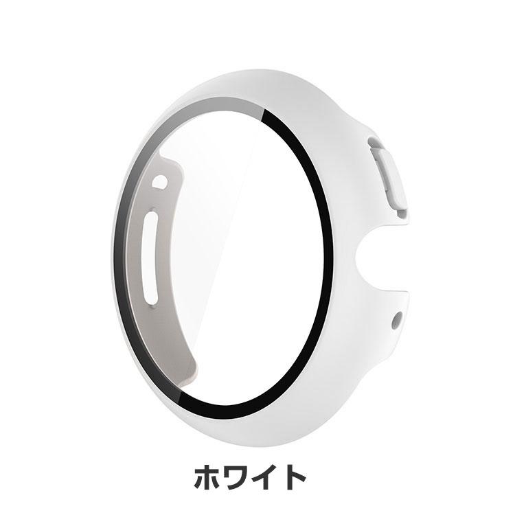 Google Pixel Watch 2 ケース PC素材+強化ガラス フルカバー 液晶保護 