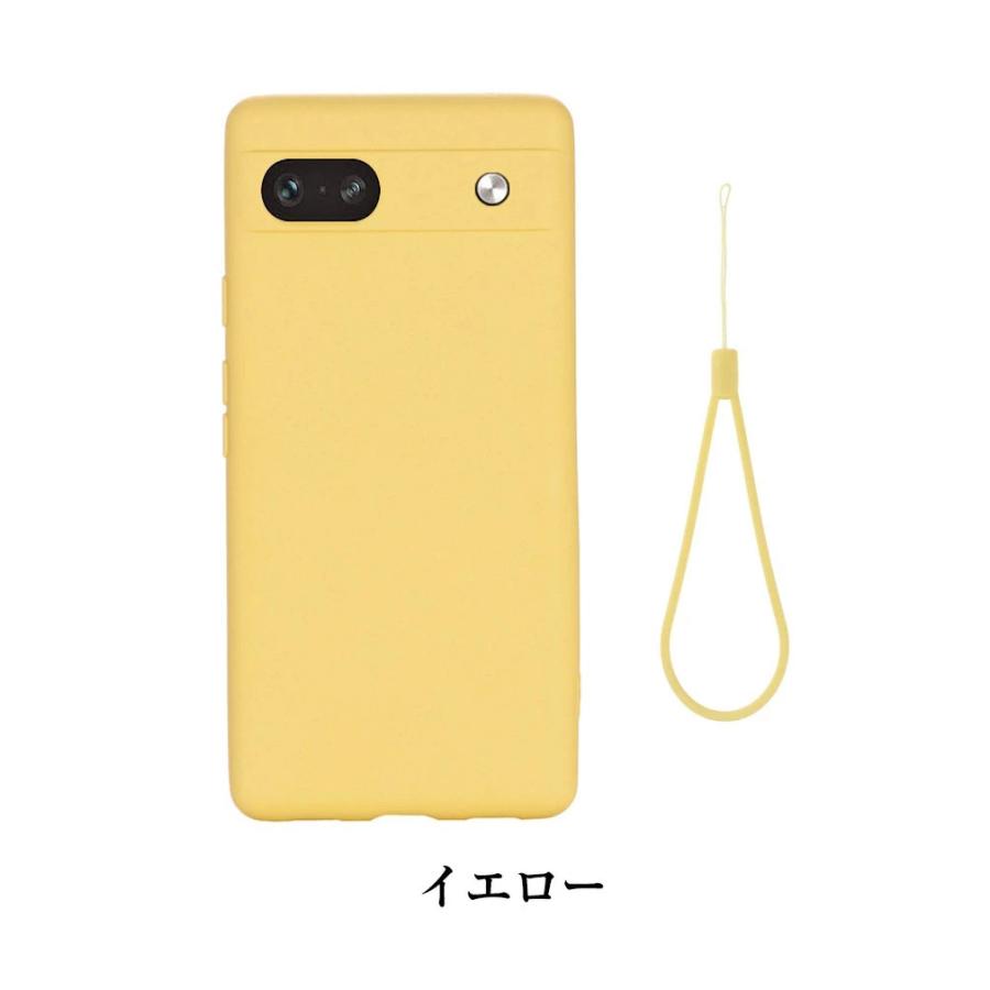 Google Pixel 7a グーグル ピクセル7A ケース シリコン素材 落下防止