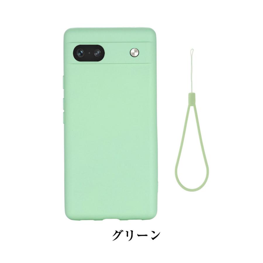 Google Pixel 7a グーグル ピクセル7A ケース シリコン素材 落下防止