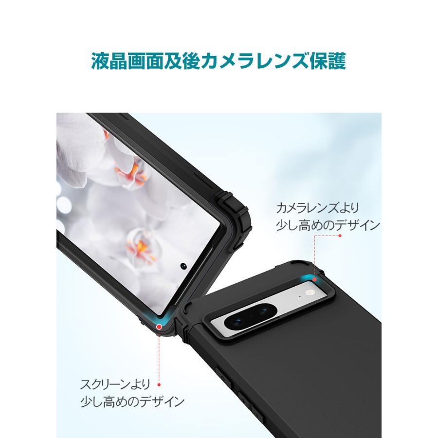 Google Pixel 8a ケース 耐衝撃 カバー タフで頑丈 2重構造 Google Pixel 8a ケース 耐衝撃 カバー タフで頑丈 2重構造