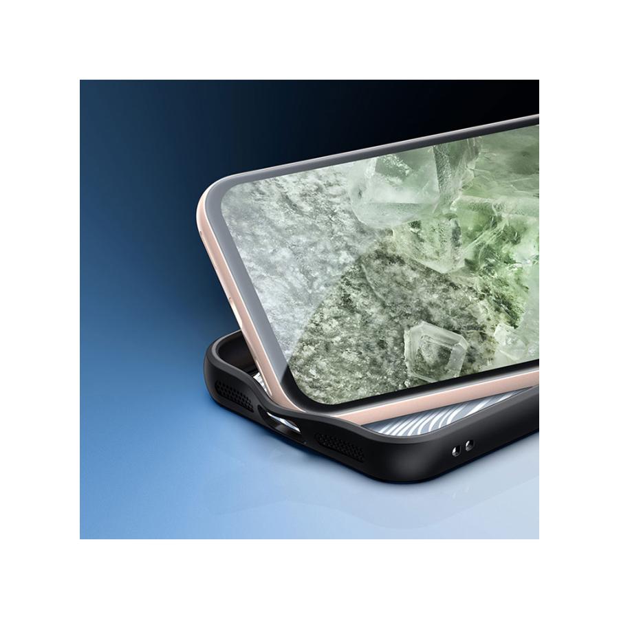 グーグル ピクセル 8a用のケース タフで頑丈 2重構造 TPU&PC 衝撃吸収