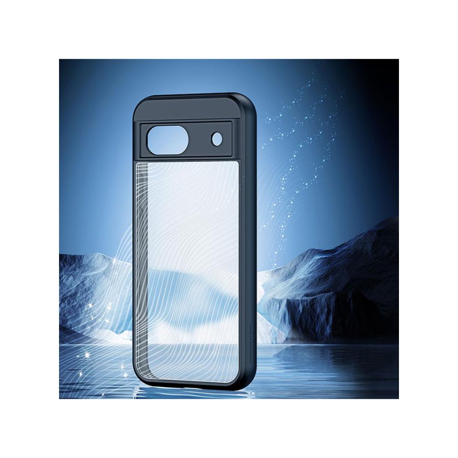 グーグル ピクセル 8a用のケース タフで頑丈 2重構造 TPU&PC 衝撃吸収