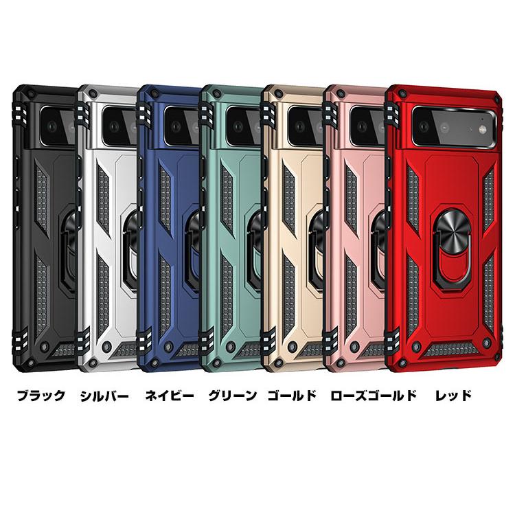 Google Pixel 6A ケース タフで頑丈 2重構造 耐衝撃 衝撃吸収 落下防止