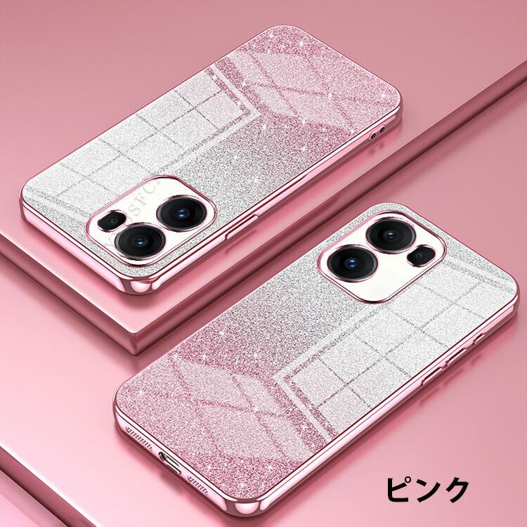 OPPO（オッポ） OPPO Reno15 A Reno15 F 5G 耐衝撃 カバー 透明 メッキ
