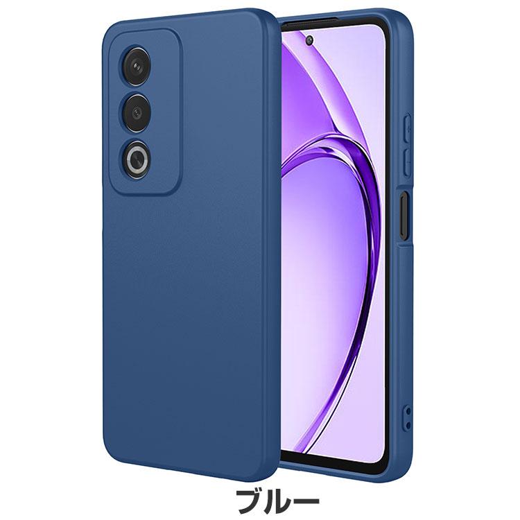 OPPO A3 5G 紫色 ケース付き OPPO オッポ A3 5G CPH2639 ケース 耐衝撃 保護カバー シリコン