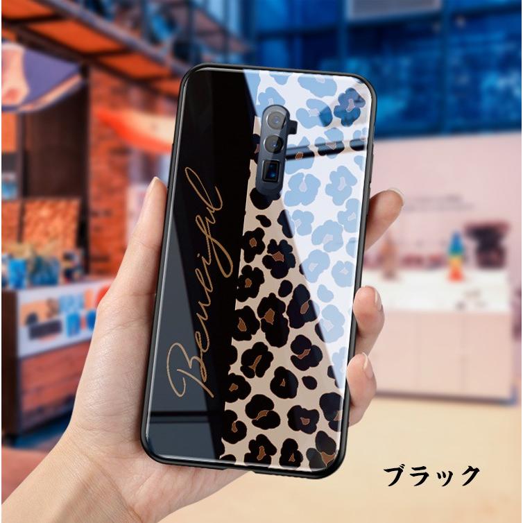OPPO Reno 10x Zoom Reno A A5 2020 ケース 可愛い ヒョウプリント