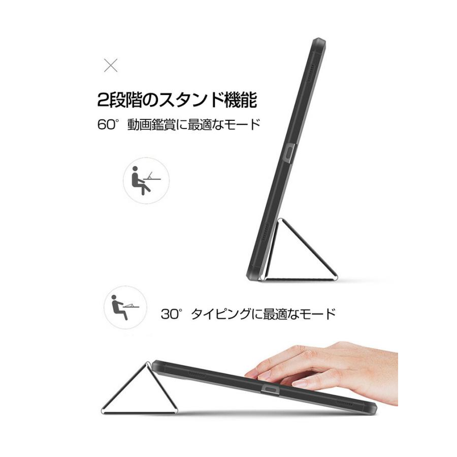 Galaxy Tab S9 FE 10.9インチ ケース 耐衝撃 カバー PUレザー 持ちやすい 汚れ防止 スタンド機能 オートスリープ機能 タブレットケース 手帳型カバー｜coco-fit2018｜07