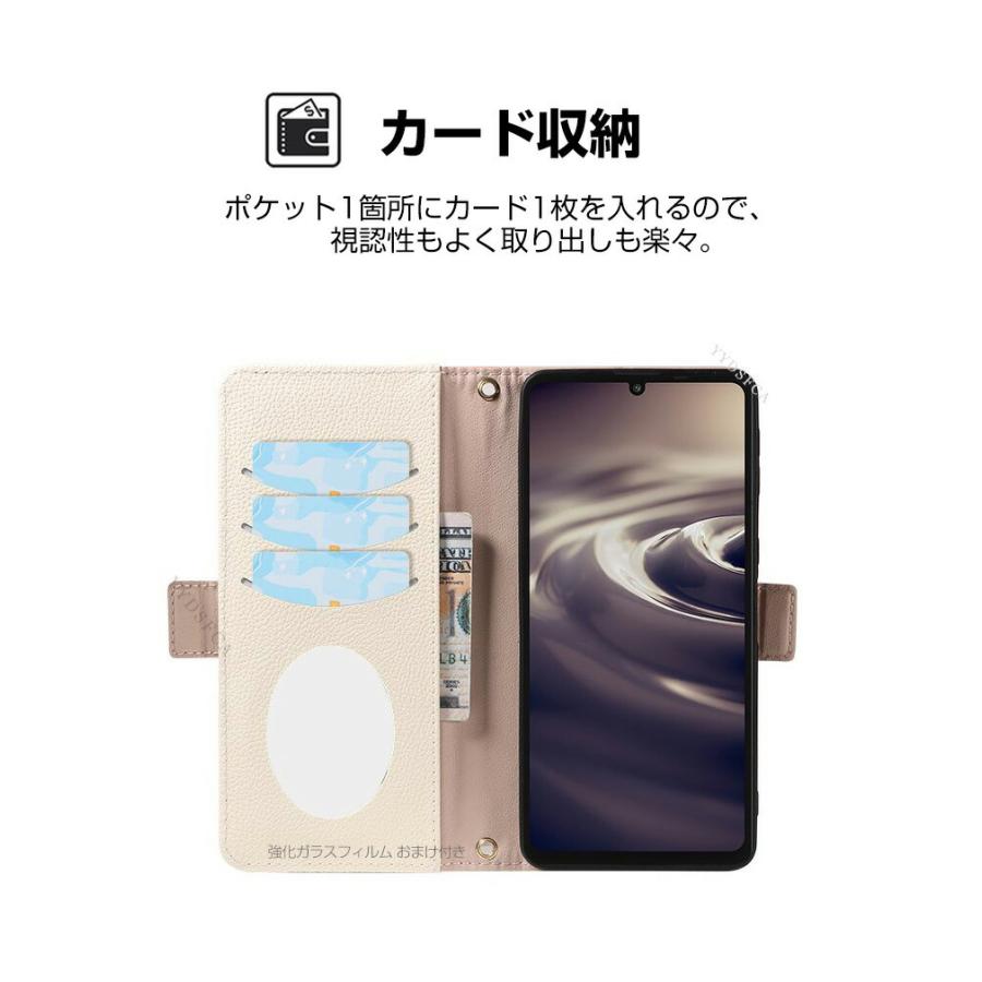 Galaxy サムスン ギャラクシー S26 Edge用の手帳型カバー スタンド機能