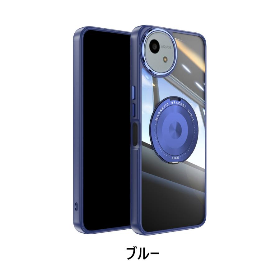 シャープ アクオス AQUOS wish4 金属 クリア ケース 傷やほこりから
