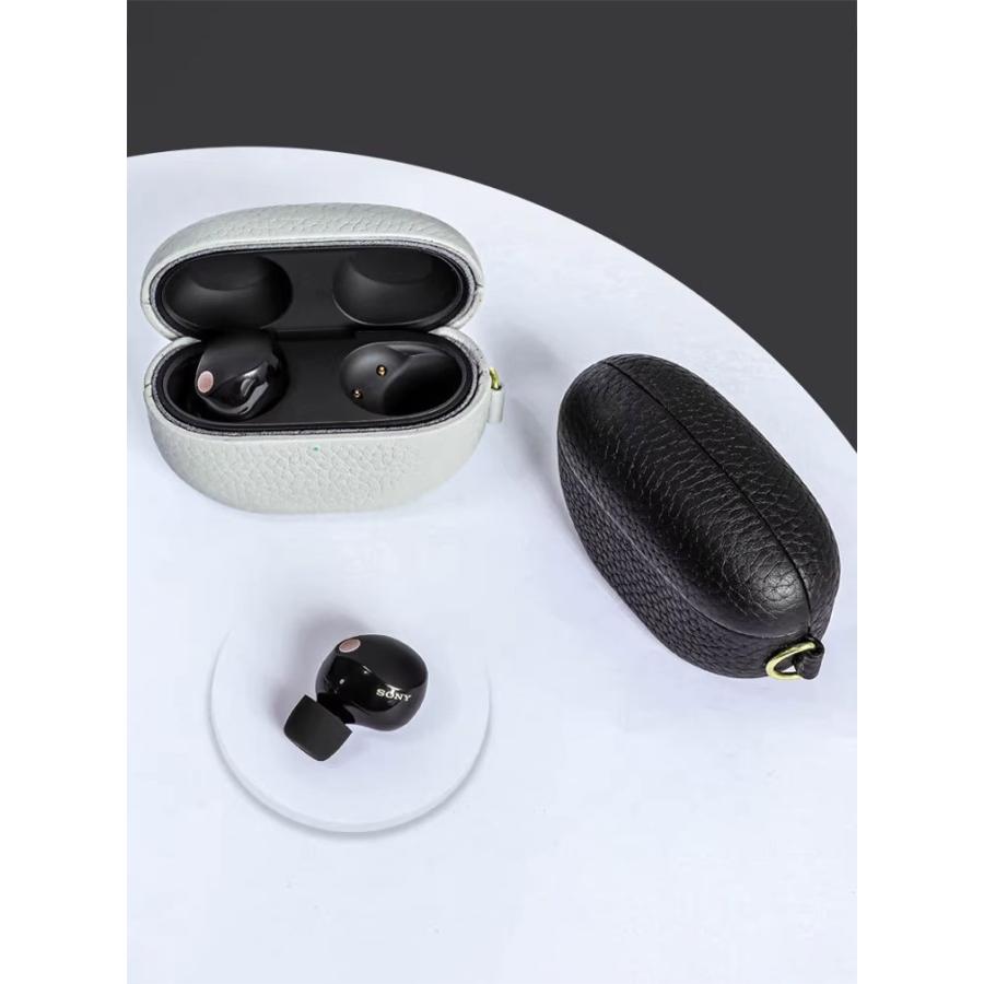 SONY ソニー WF-1000XM5 ケース PUレザー素材 イヤホン・ヘッドホン