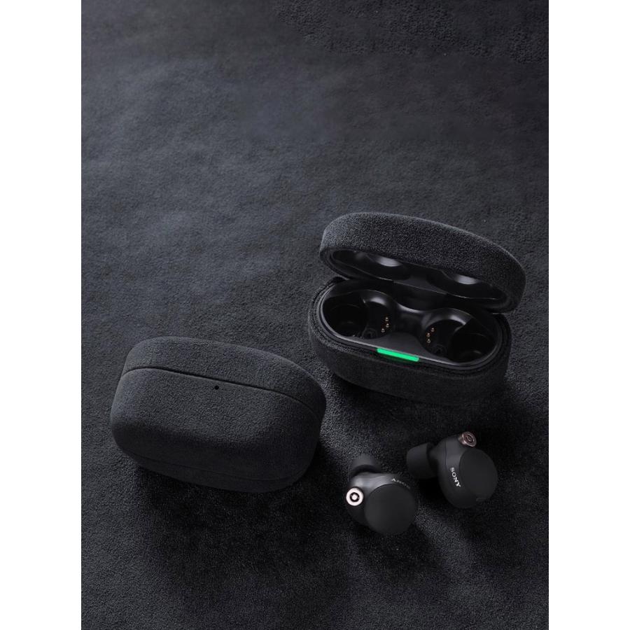 SONY ソニー WF-1000XM5 ケース PUレザー素材 イヤホン・ヘッドホン