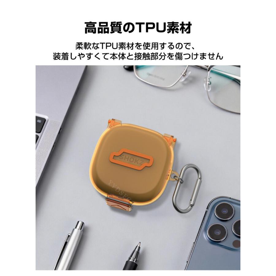 Shokz（ショックス） Shokz OpenFit 2+ 用のTPU素材のケース ソフト
