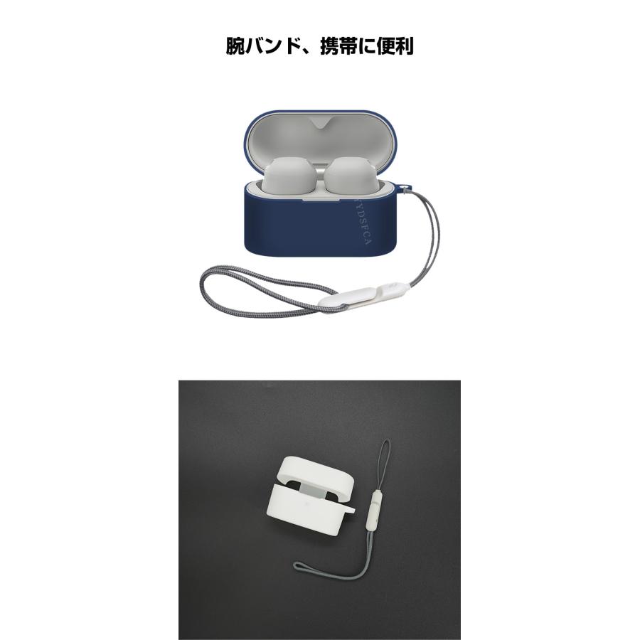 SONY（ソニー） WF-1000XM6用シリコン素材 ケース シンプルな ソフト