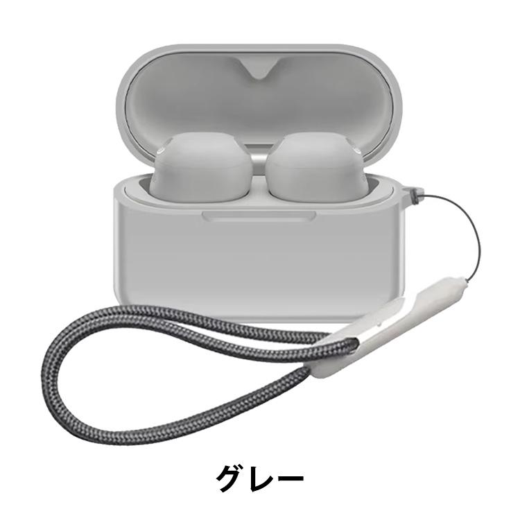 Sony ソニー WF-1000XM6用シリコン素材 ケース シンプルな ソフト