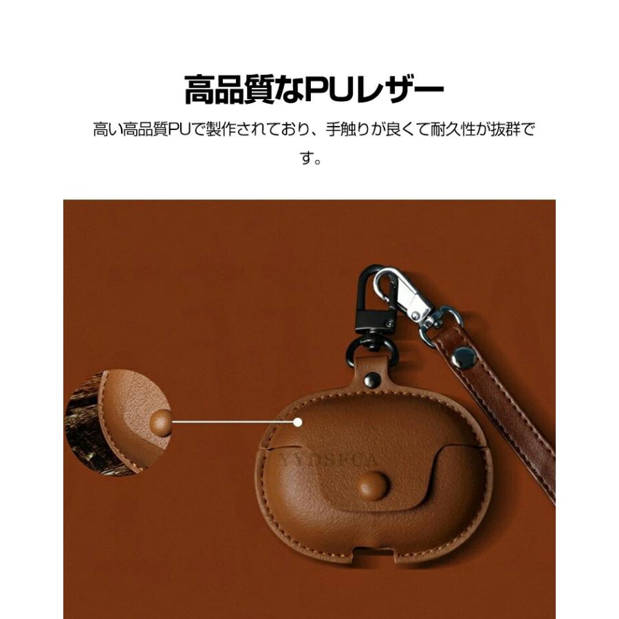 Shokz（ショックス） Shokz OpenFit Pro T010 ケース 柔軟性 PUレザー