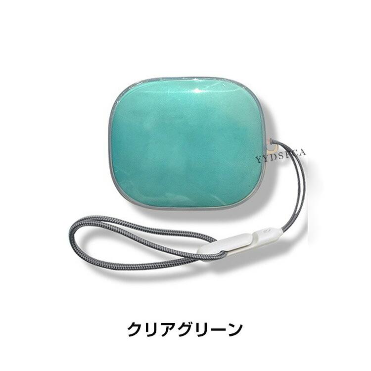 緑色調味料ケース 透明カバー付き 新品未使用ですが、難あり Shokz（ショックス） オープンフィットプロ T010用のクリアケース CASE