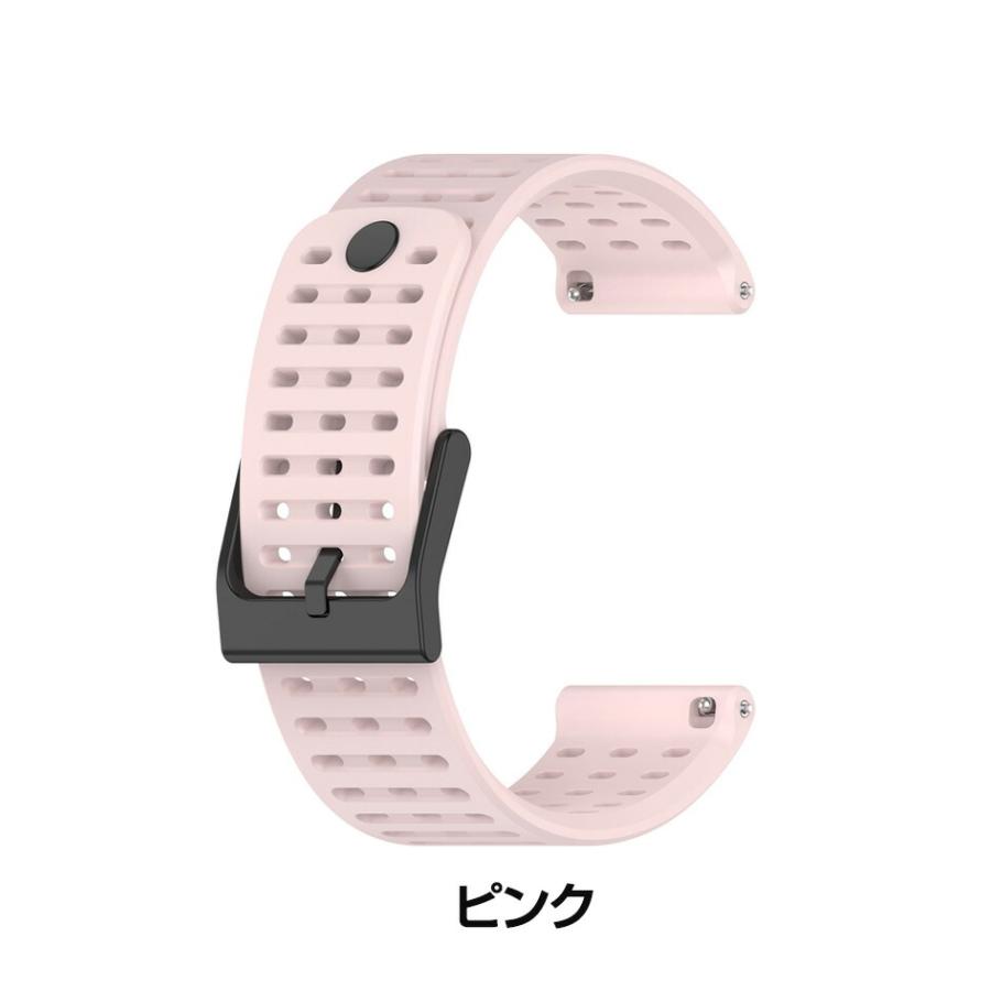 Suunto Vertical 9 Peak Pro 5 交換 バンド シリコン素材 腕時計ベルト