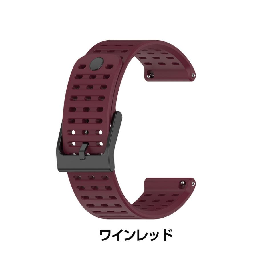 Suunto Vertical 9 Peak Pro 5 交換 バンド シリコン素材 腕時計ベルト