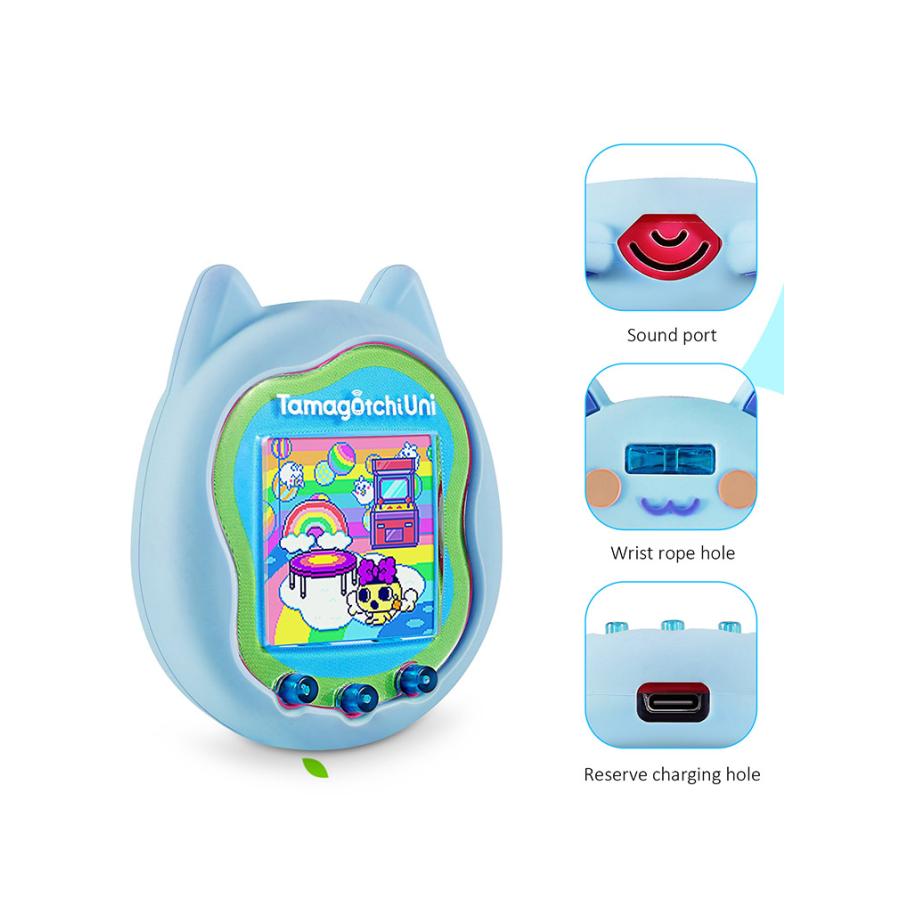 Tamagotchi Uni ケース 柔軟性のあるシリコン素材の カバー たまごっち