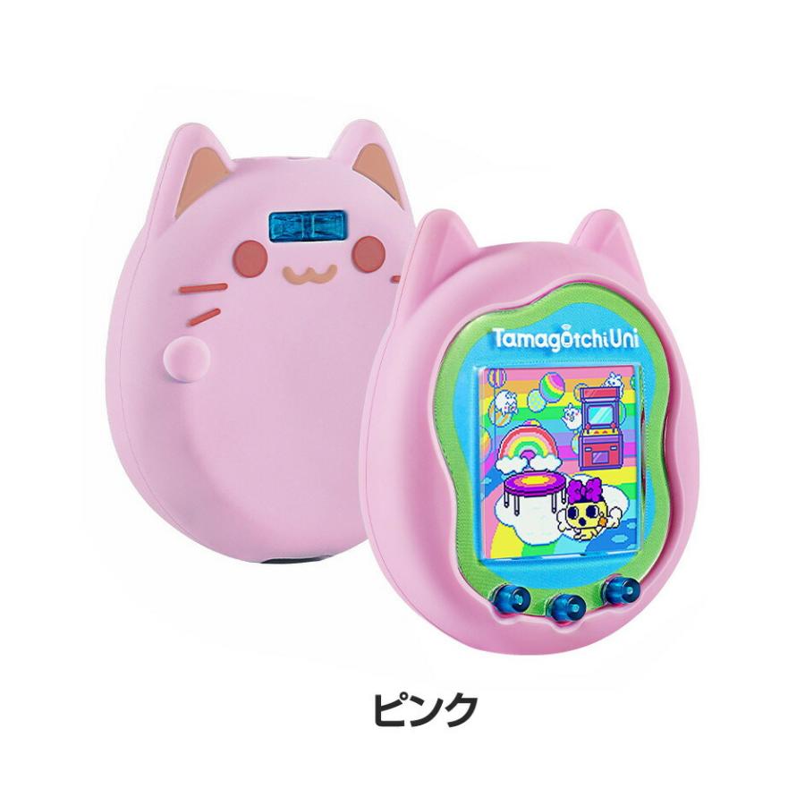 たまごっちユニ パープル カバーあり 箱、コードなし Amazon | for Tamagotchi Uni(2023)ケース シリコンケース