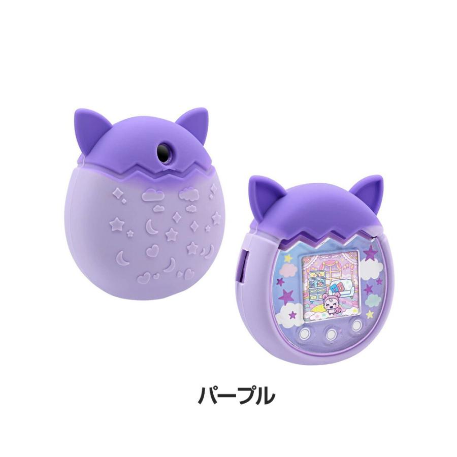 Tamagotchi pix ケース 柔軟性のあるシリコン素材の カバー たまごっち