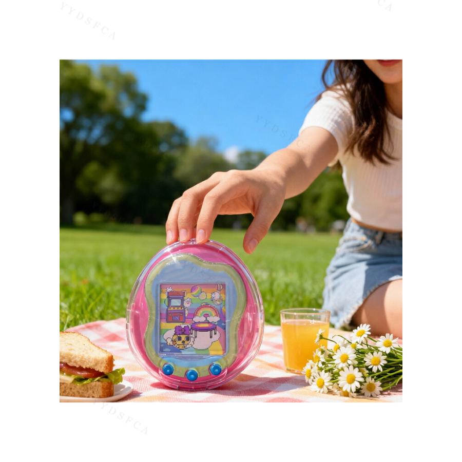たまごっちユニ　クリアケース　2点セット たまごっちユニ Tamagotchi Uni 用クリア保護ケース 人気 おすすめ