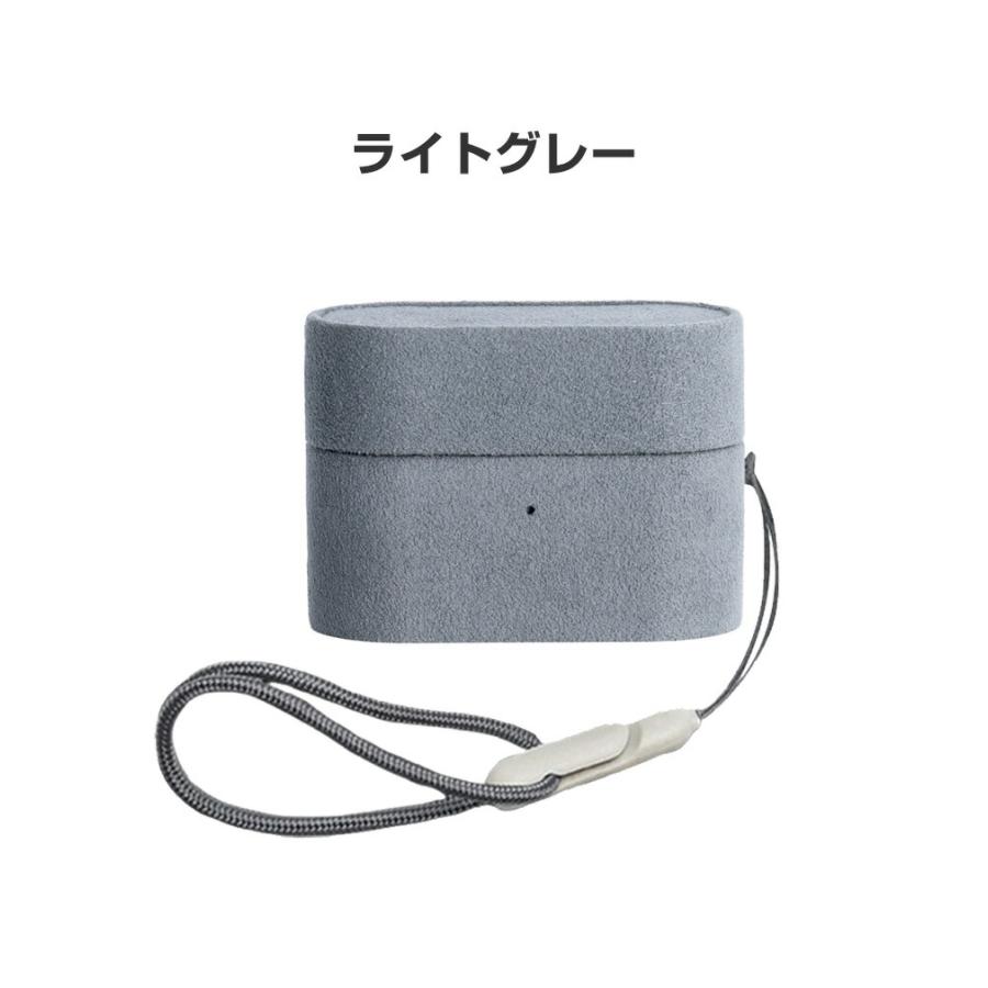 SONY（ソニー） WF-1000XM6用PUレザー 素材 保護ケース シンプルな