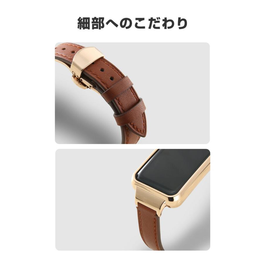 オッポ バンド2 OPPO Watch Free 用のがエレガントで おしゃれな PU