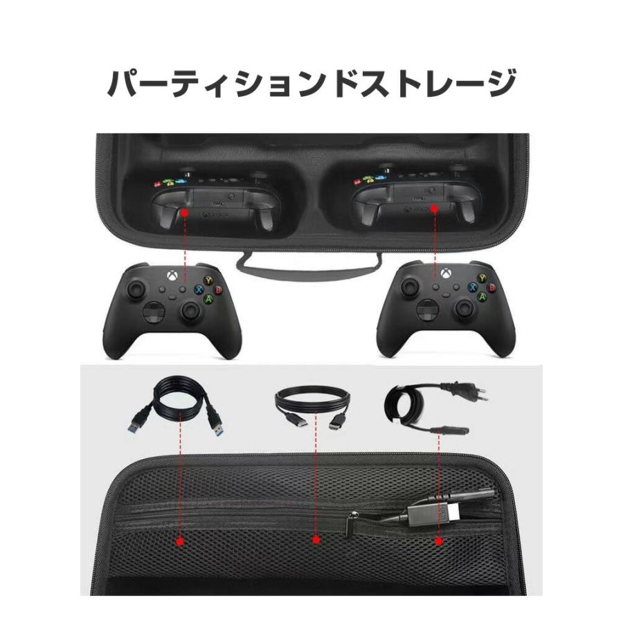 マイクロソフト Xbox Series X ケース 耐衝撃 カバー 保護ケース