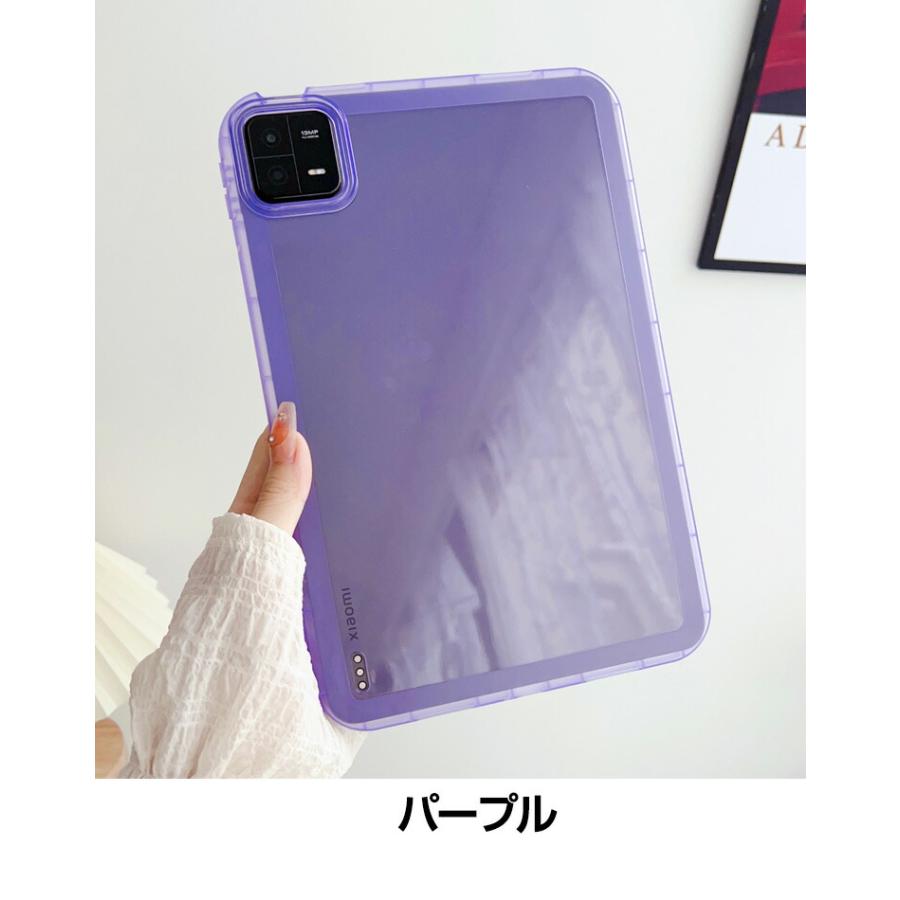 Xiaomi Pad 6 / Pad 6 Pro 2023モデル 11型(インチ)  ケース タブレットケース CASE 薄型 クリア 耐衝撃 TPU素材 透明 ソフトケース 人気 背面カバー｜coco-fit2018｜18