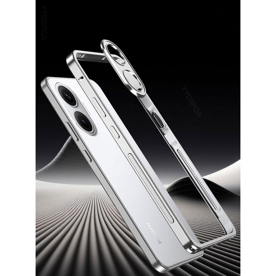 OPPO（オッポ） Xiaomi POCO F7 アルミバンパーケース 枠 フレーム