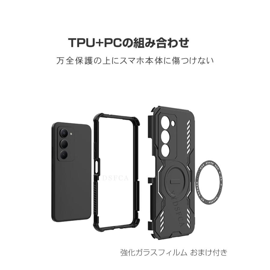 Xiaomi（シャオミ） Redmi 15 5G ケース 耐衝撃 カバー 2重構造 TPU+PC