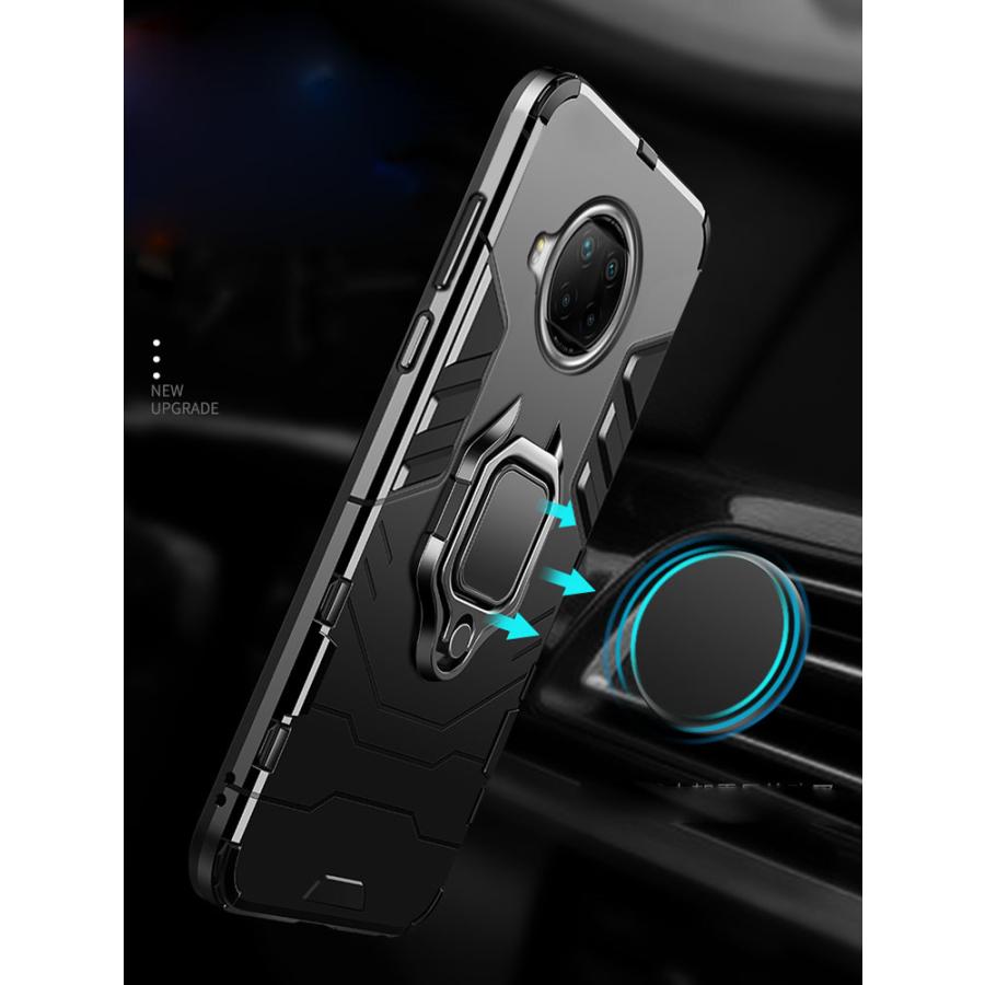 Xiaomi Redmi 9T 4G Note 5G ケース タフで頑丈 2重構造 耐衝撃 衝撃