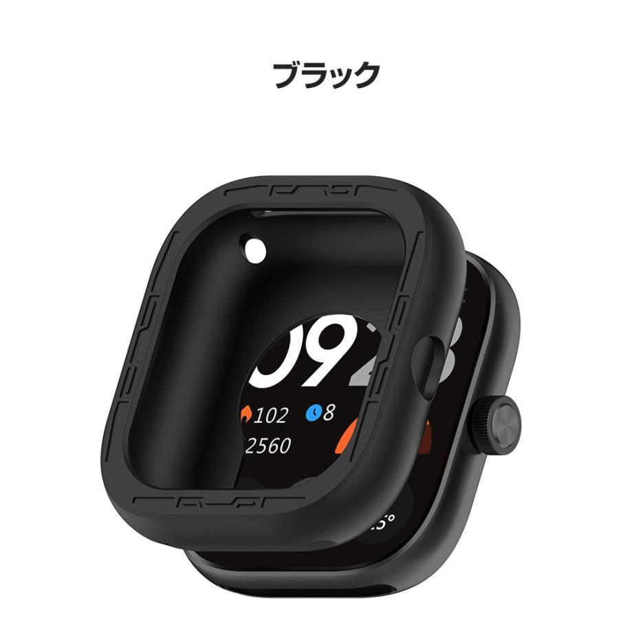 Redmi Watch 4 ケース ウェアラブル端末・スマートウォッチ ケース シリコン素材 マルチカラー シンプルで シャオミ ソフトカバー 簡易着脱 カバー｜coco-fit2018｜14